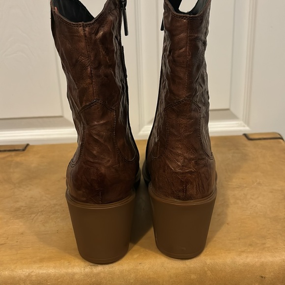 Pons Quintana leather Cowboy boots Size 40/10 NWOT - Picture 4 of 9